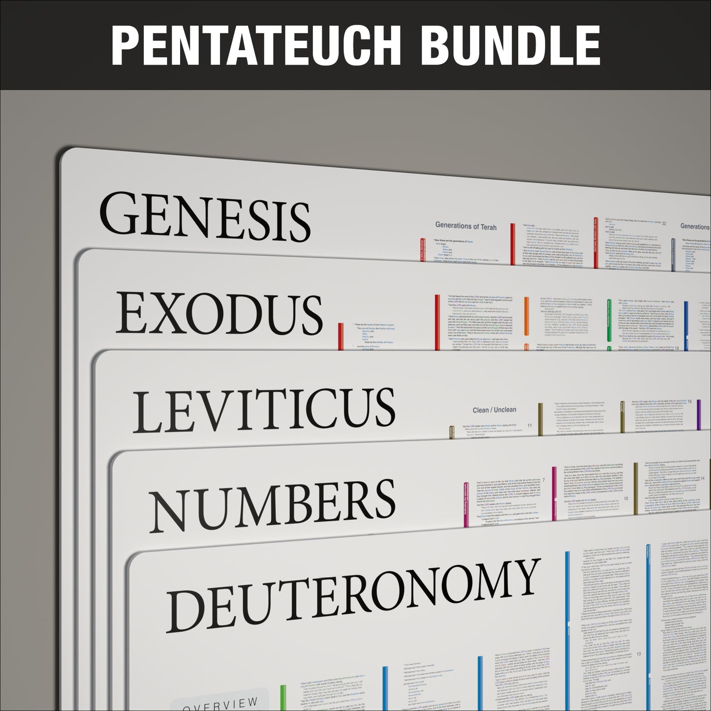 Pentateuch Bundle - Light Mode
