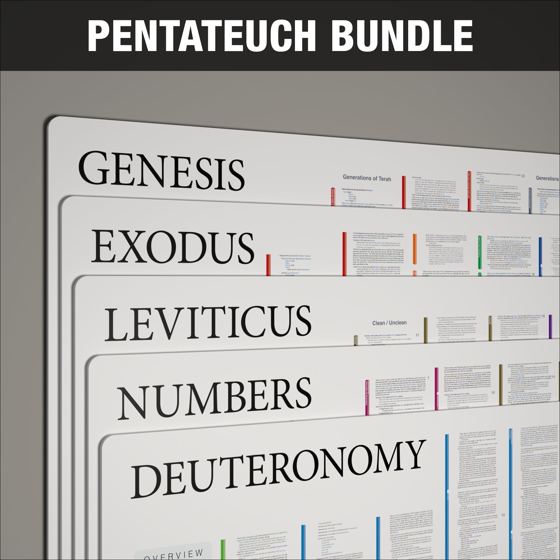 Pentateuch Bundle - Light Mode