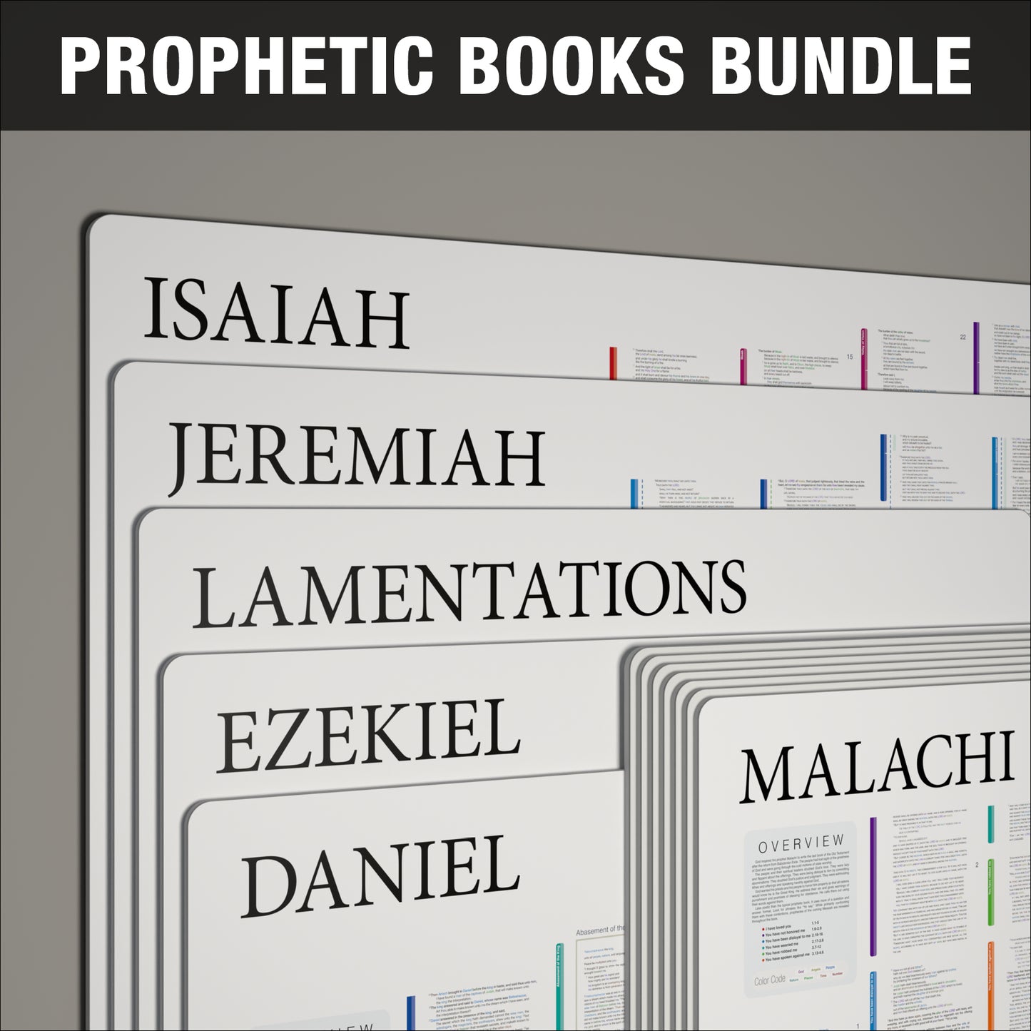 Prophetic Books Bundle - Light Mode