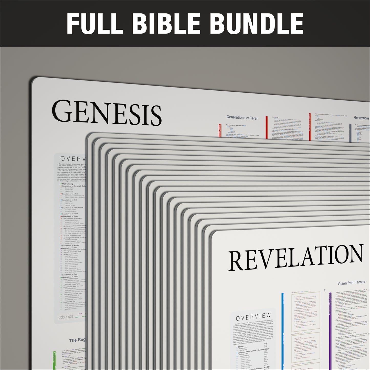 Whole Bible Panorama Bundle - Light Mode