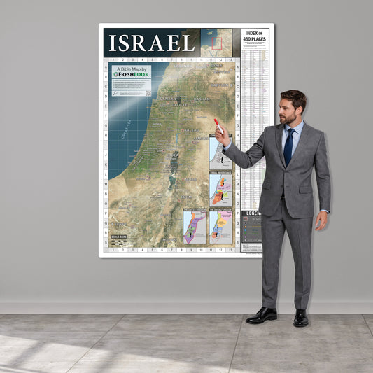 Israel Map - Large