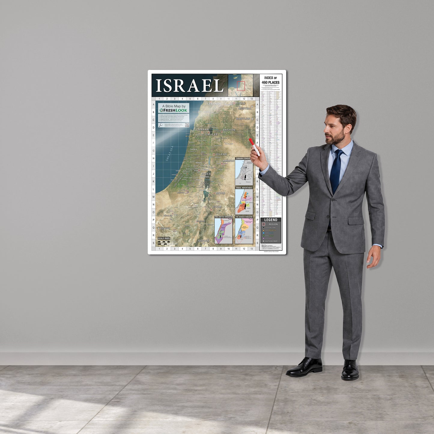 Israel Map - Small