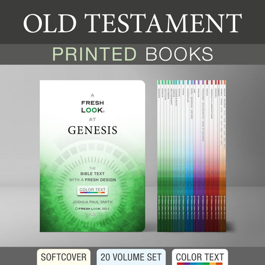 Old Testament Printed Books 20 Volume Set