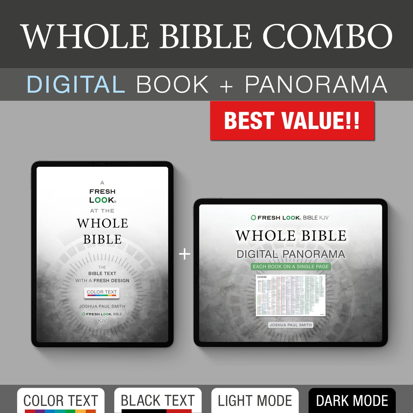 Whole Bible Digital Combo (Book + Panorama)