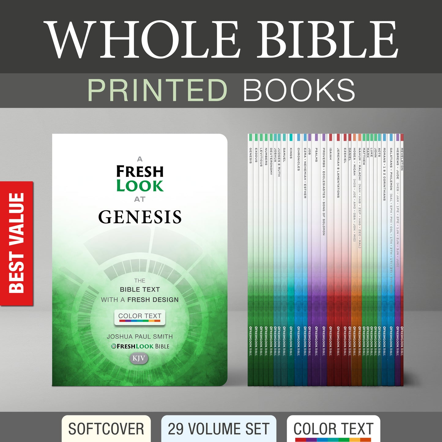 Whole Bible Printed Books 29 Volume Set