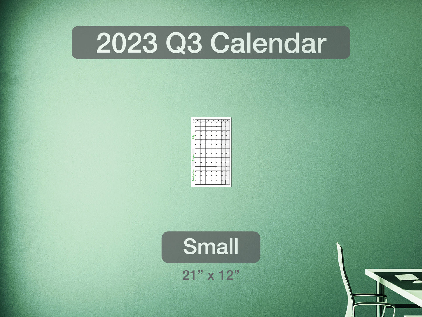 2023 Q3 Calendar Small