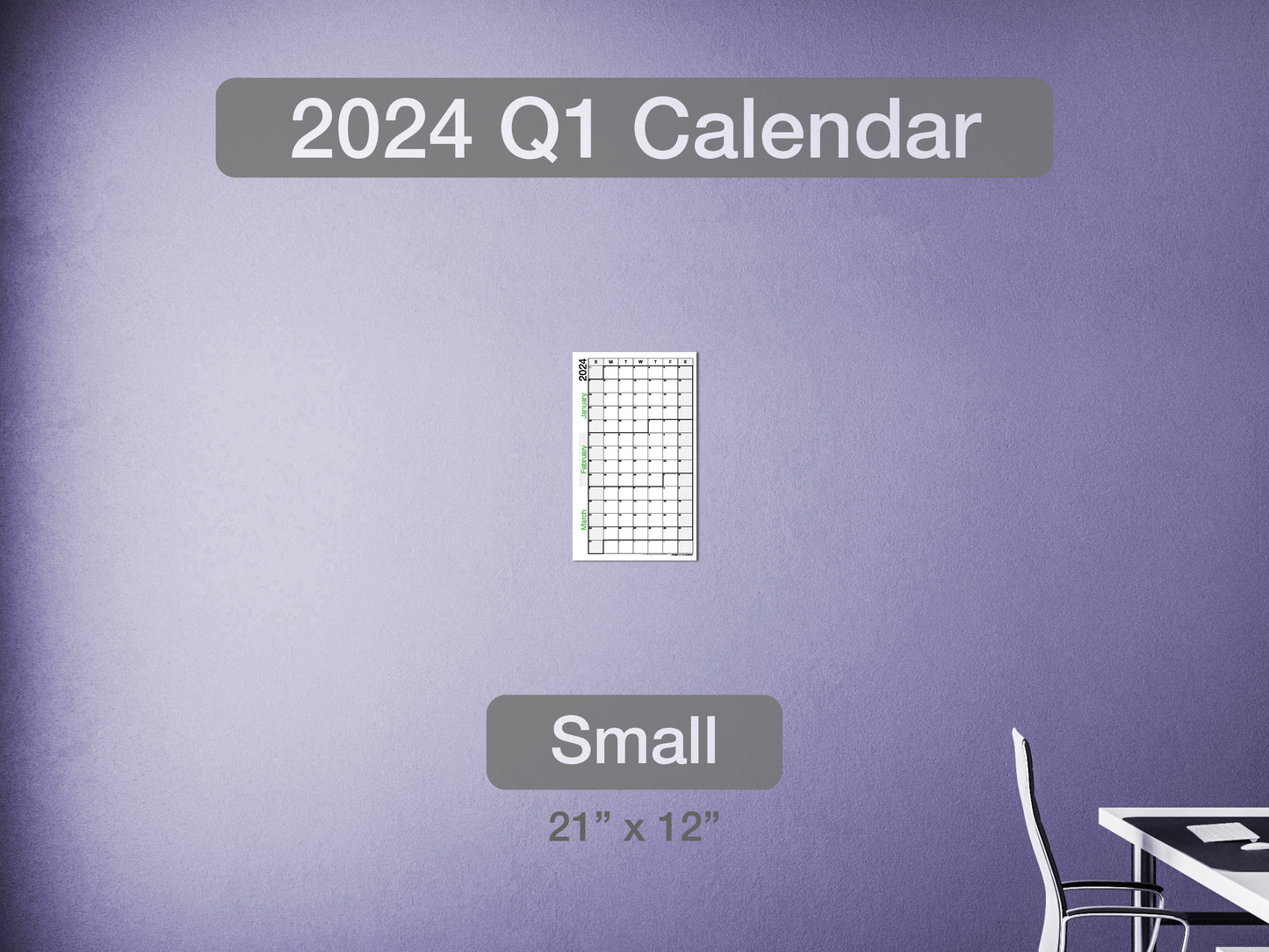 2024 Q1 Calendar Small