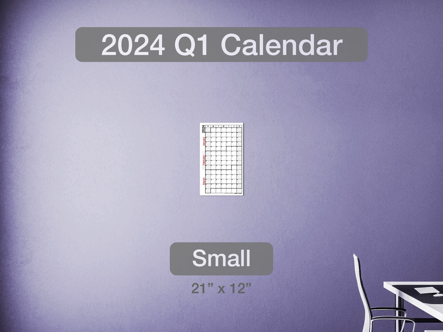 2024 Q1 Calendar Small