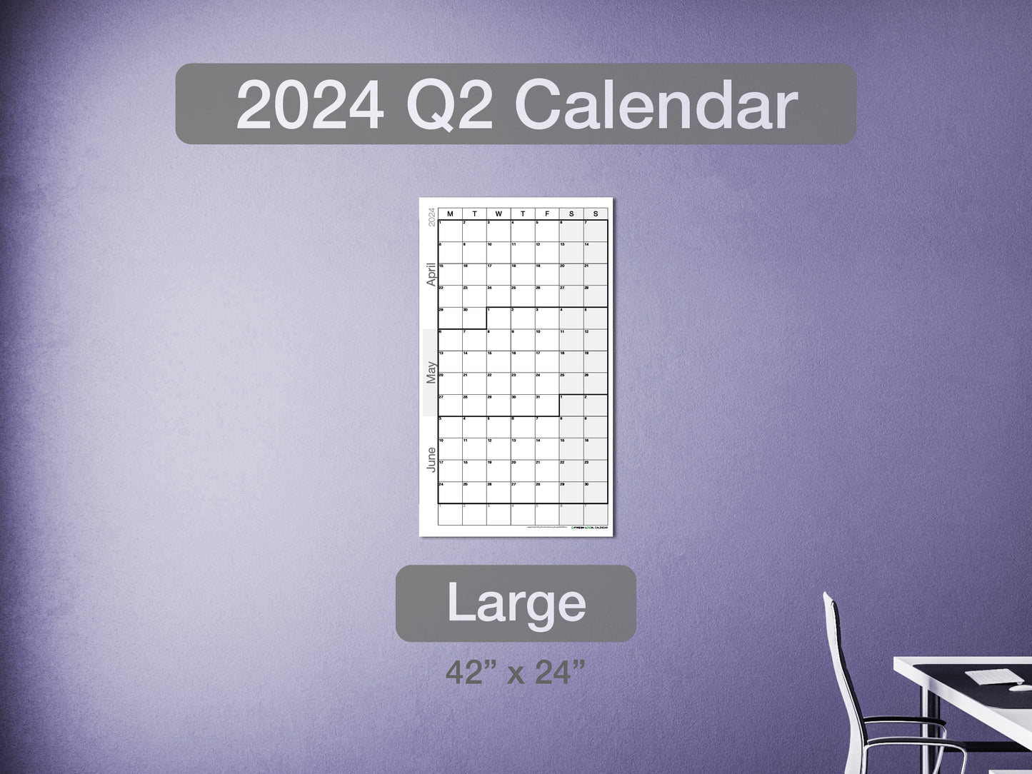 2024 Q2 Calendar Large