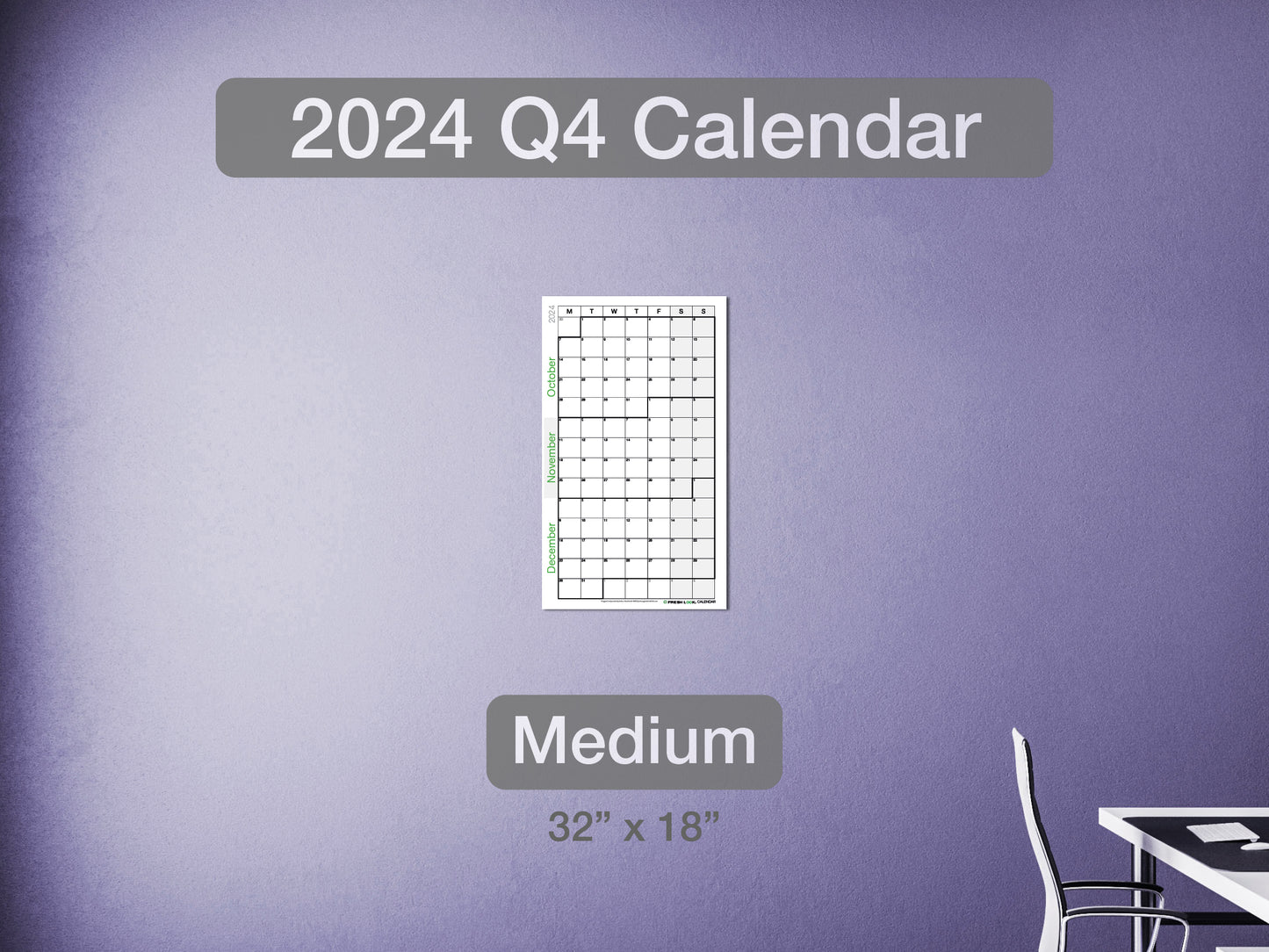 2024 Q4 Calendar Medium