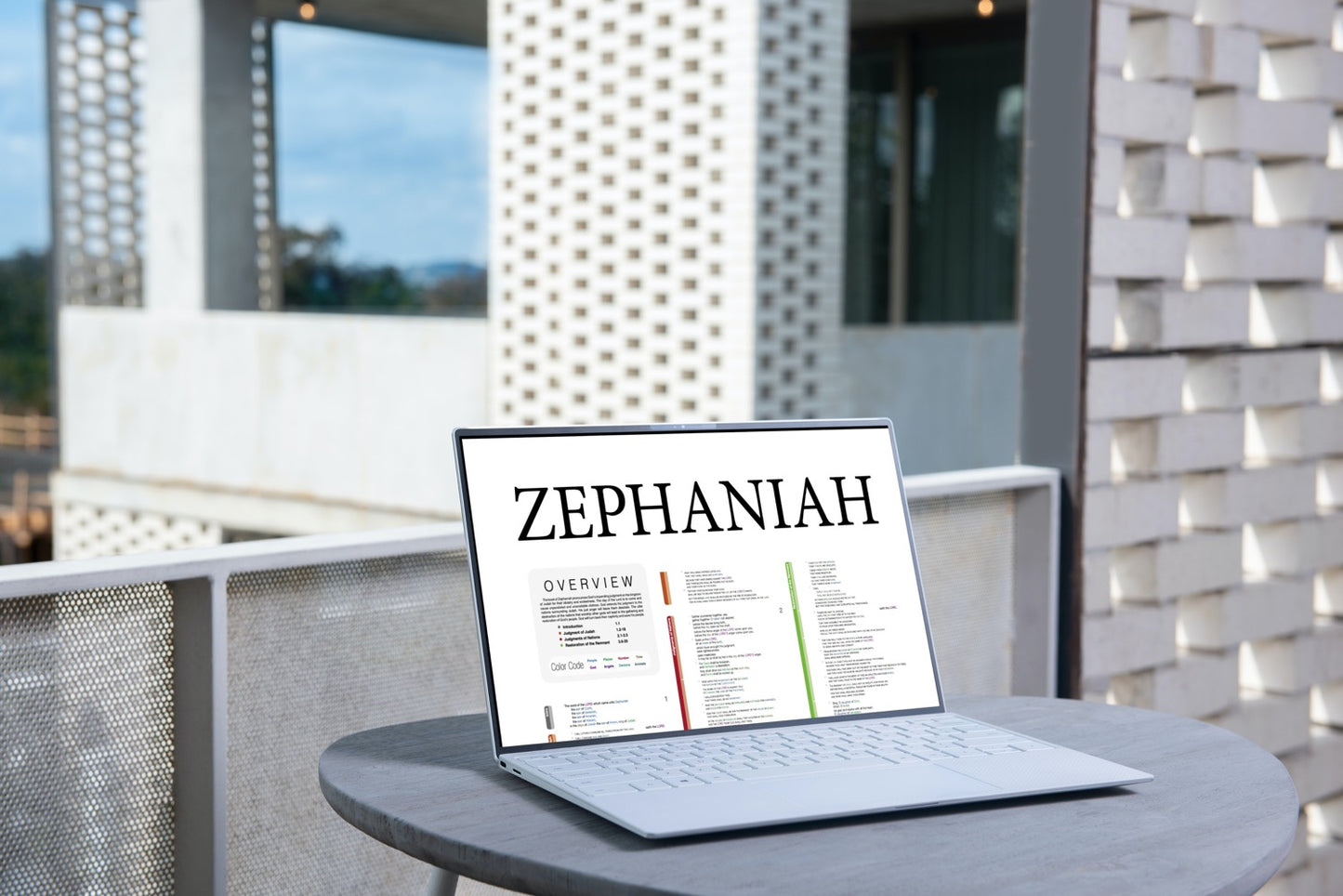 Zephaniah Panorama PDF