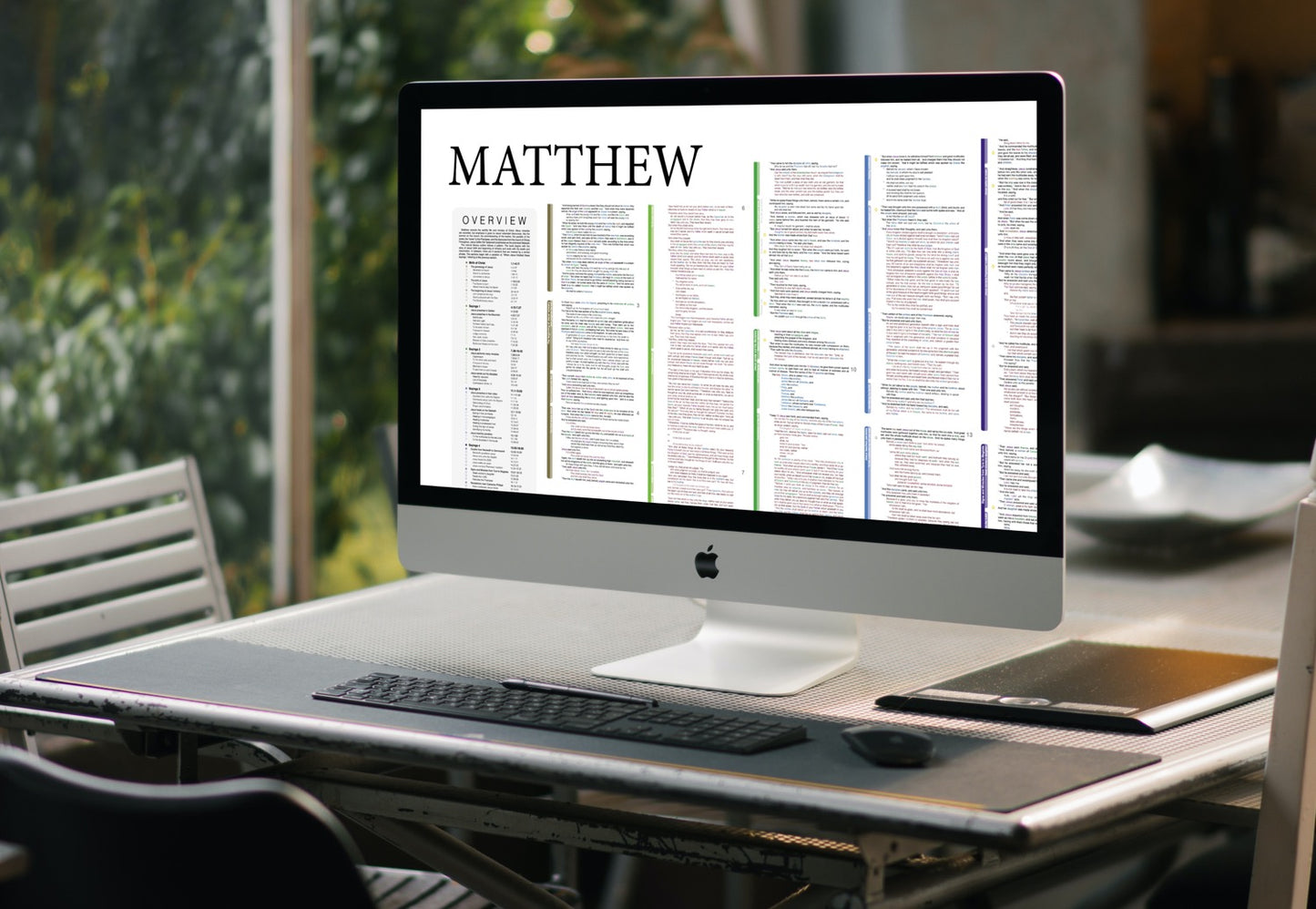 Matthew Panorama PDF