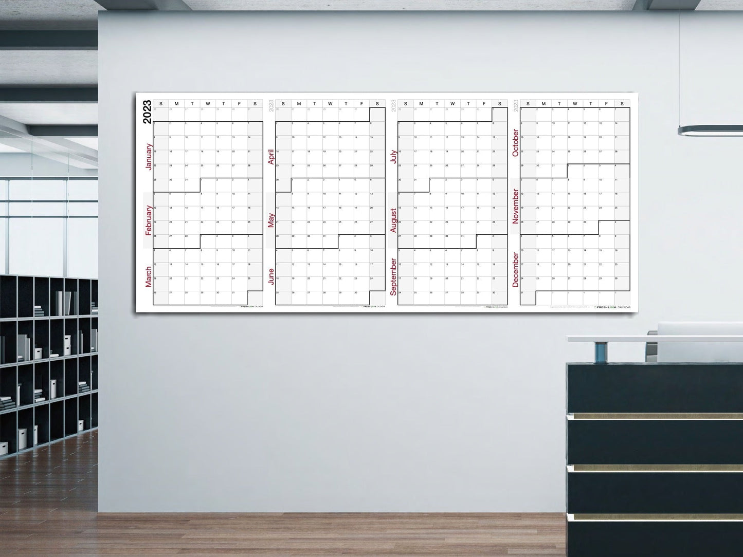 2023 Q4 Calendar Large