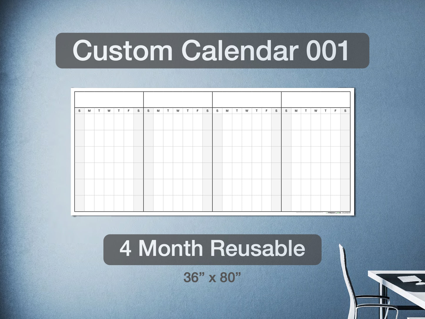Custom Calendar Print 001